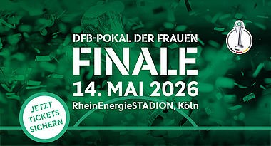 Fußball-Pokalendspiel der Frauen am 14. Mai 2026