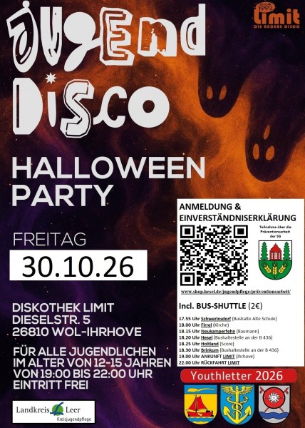 Jugenddisco im Limit Ihrhove